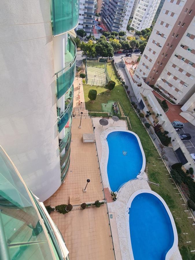 Elegant 2-Bedroom Apartment In Benidorm With Private Pool And Scenic Garden Views Cala de Finestrat Kültér fotó
